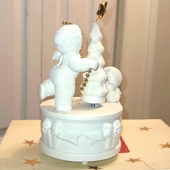 Snowbabies Dept 56 O Christmas Tree Music Box 2001 - Picture 7 of 10